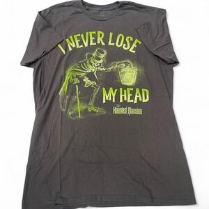 Disney haunted mansion grey t shirt